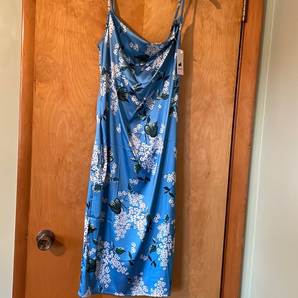 Floral slip dress M - Picture 2 of 4